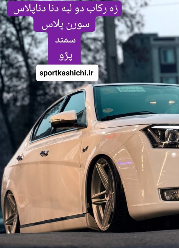 زه استیل۲ لبه رکاب دنا ( دنا پلاس و دنا معمولی ) قیمت جفتی